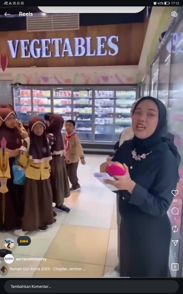 Testimoni dari Sarah